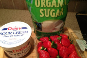 Fresas con crema–Strawberries with Cream