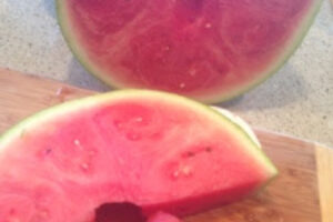 Agua de sandia aka Watermelon Water