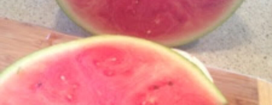 Agua de sandia aka Watermelon Water