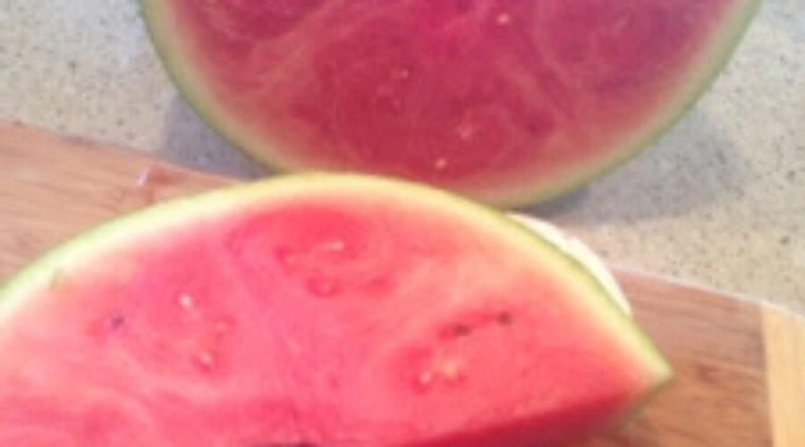 Agua de sandia aka Watermelon Water