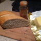 Molletes–toasted bread with sugar and cinnamon